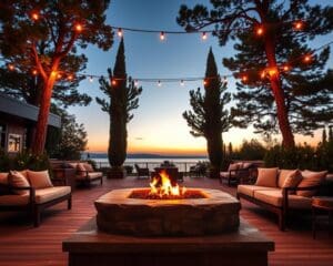 Feuerstelle Terrasse