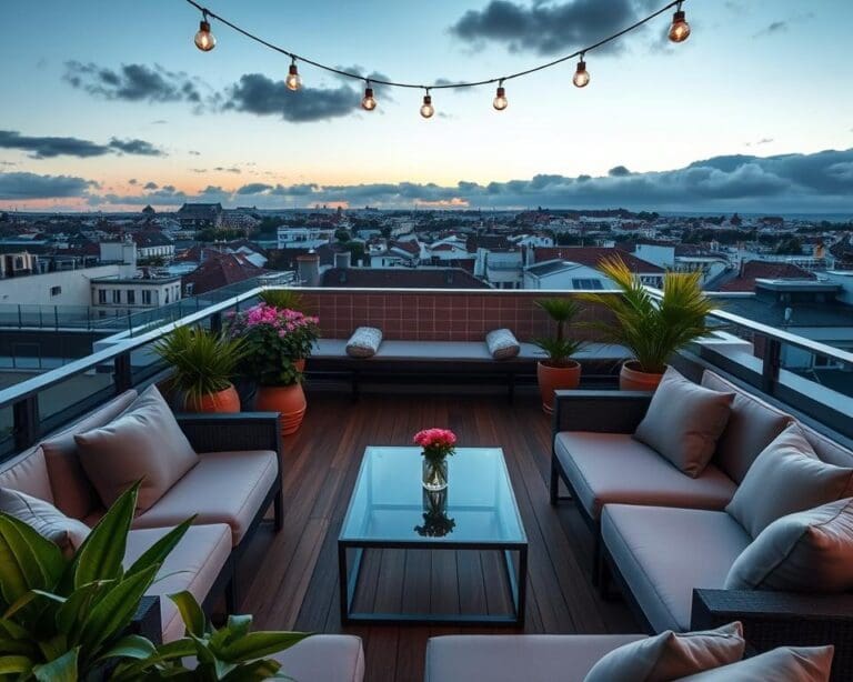 Dachterrasse Lounge