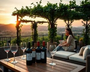 Weinbereich Terrasse