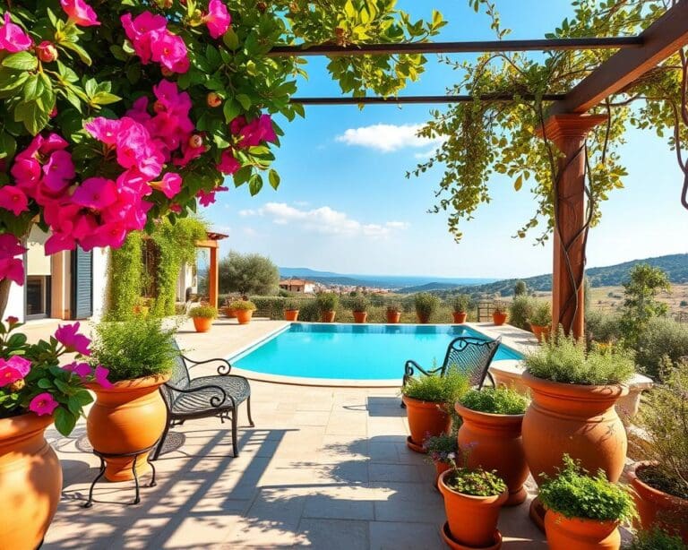 mediterraner Luxusgarten