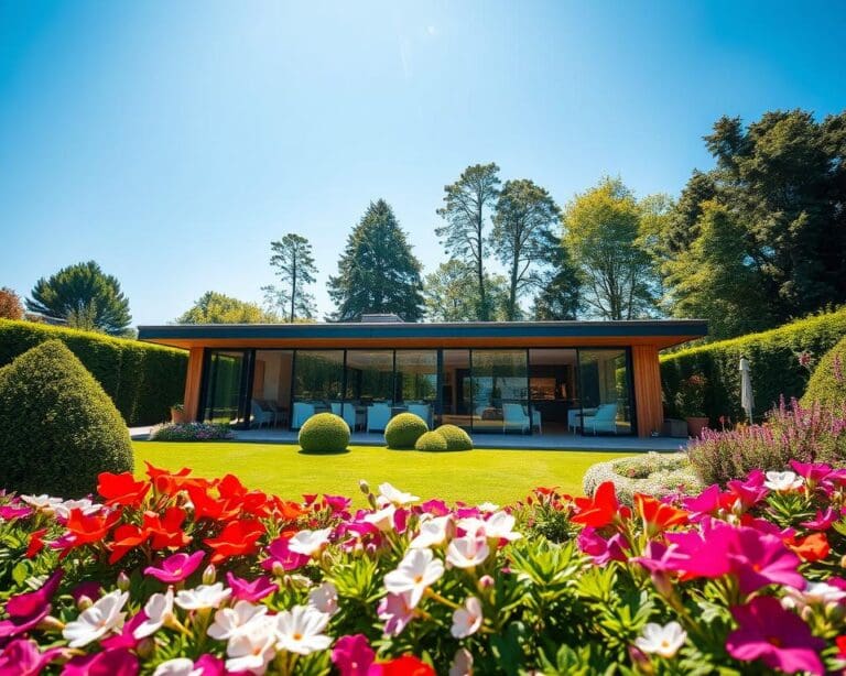 modernes Gartenhaus